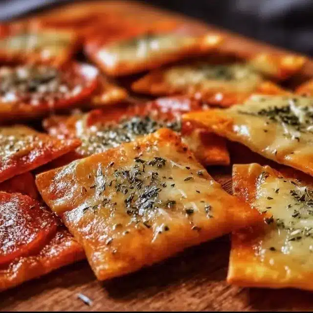 Crispy Pizza Chips