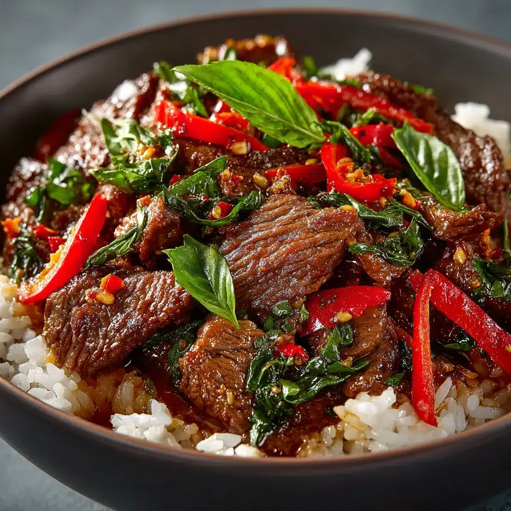 Crockpot Thai Basil Beef