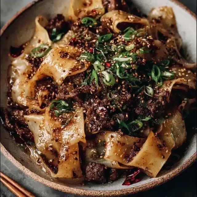 Cumin Lamb Noodles