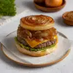 Flying Dutchman Burger with Caramelized Onion Buns