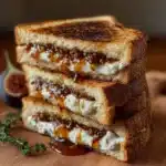 Grilled Fig Jam Sandwich