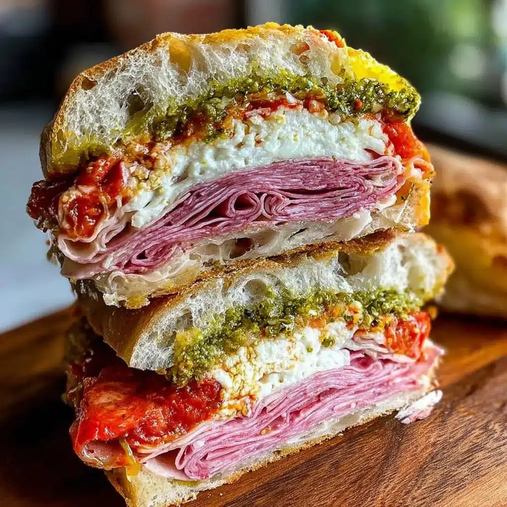 Italian Muffuletta Sandwich
