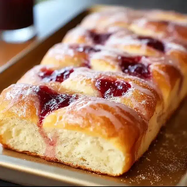 Jam Donut Focaccia