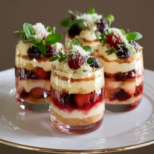 Mini Christmas Trifles