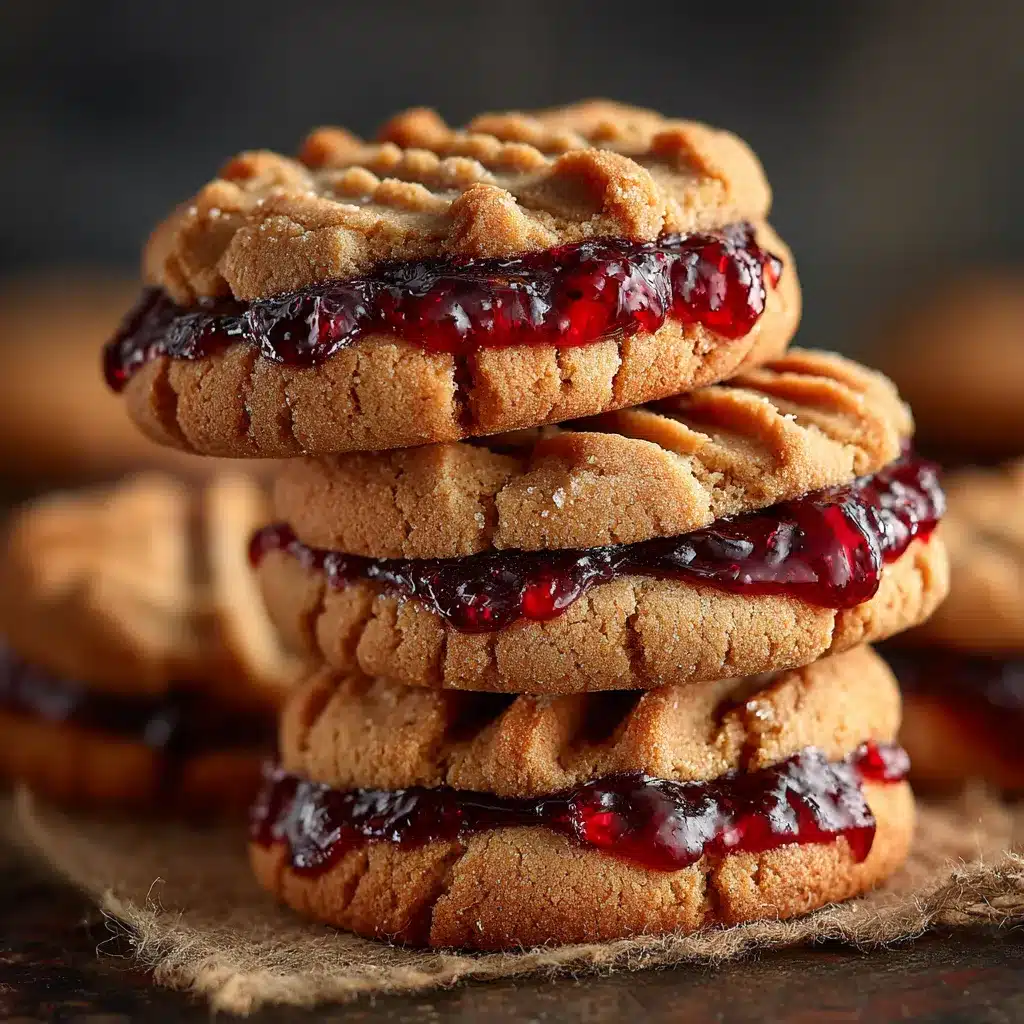 Peanut Butter and Jelly Cookies