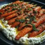 Roasted Carrots With Whipped Ricotta and Hot Honey