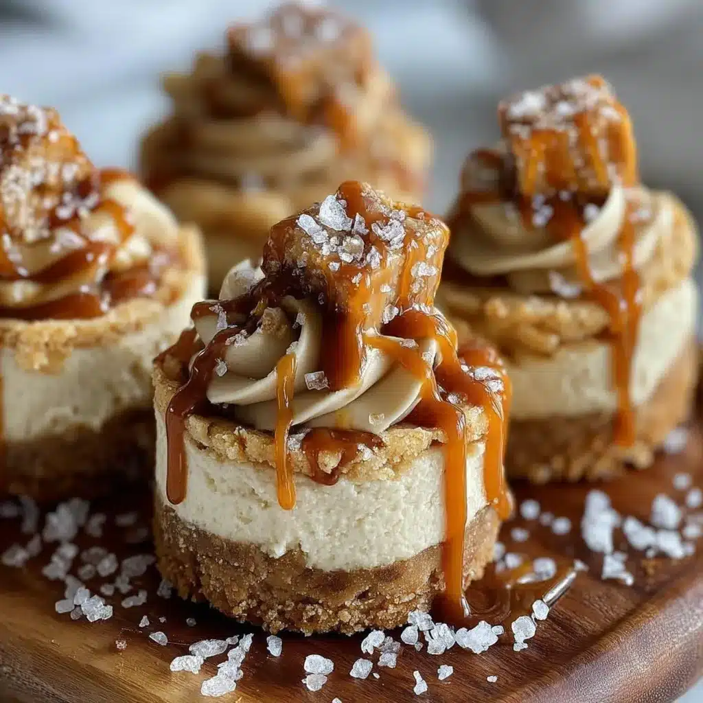 Salted Caramel Cheesecake Cookies