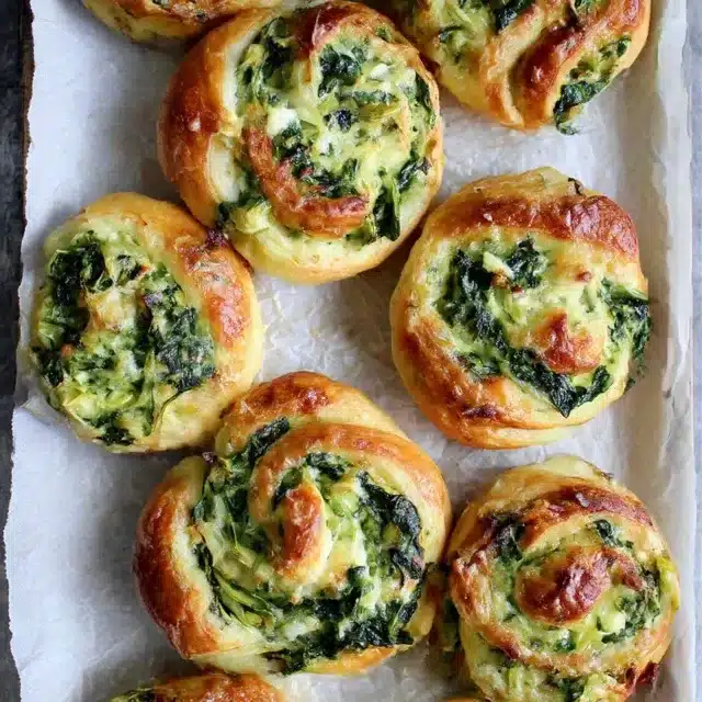 Spinach Artichoke Swirls