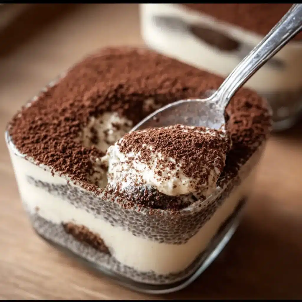 Tiramisu Chia Pudding