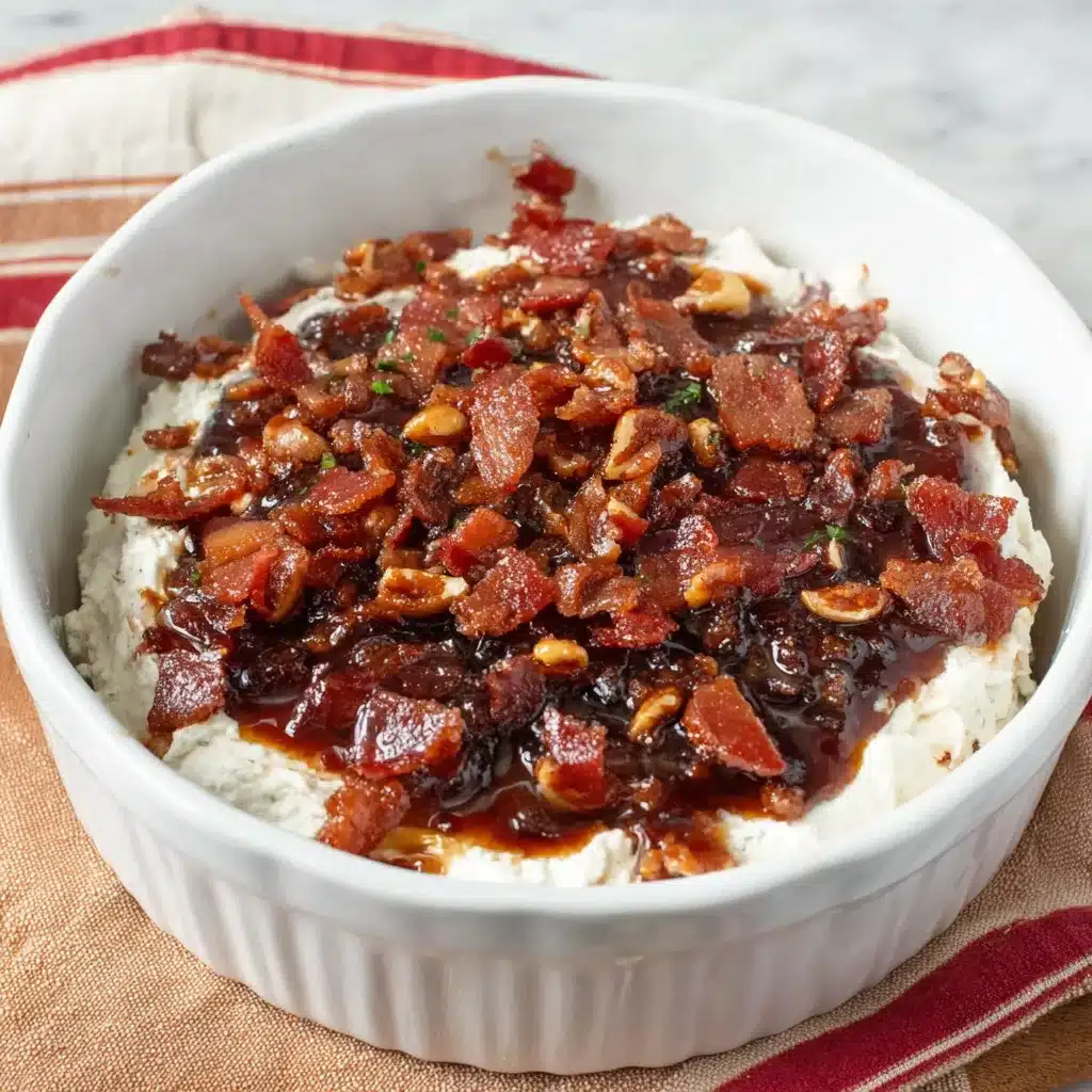 Boursin bacon fig dip