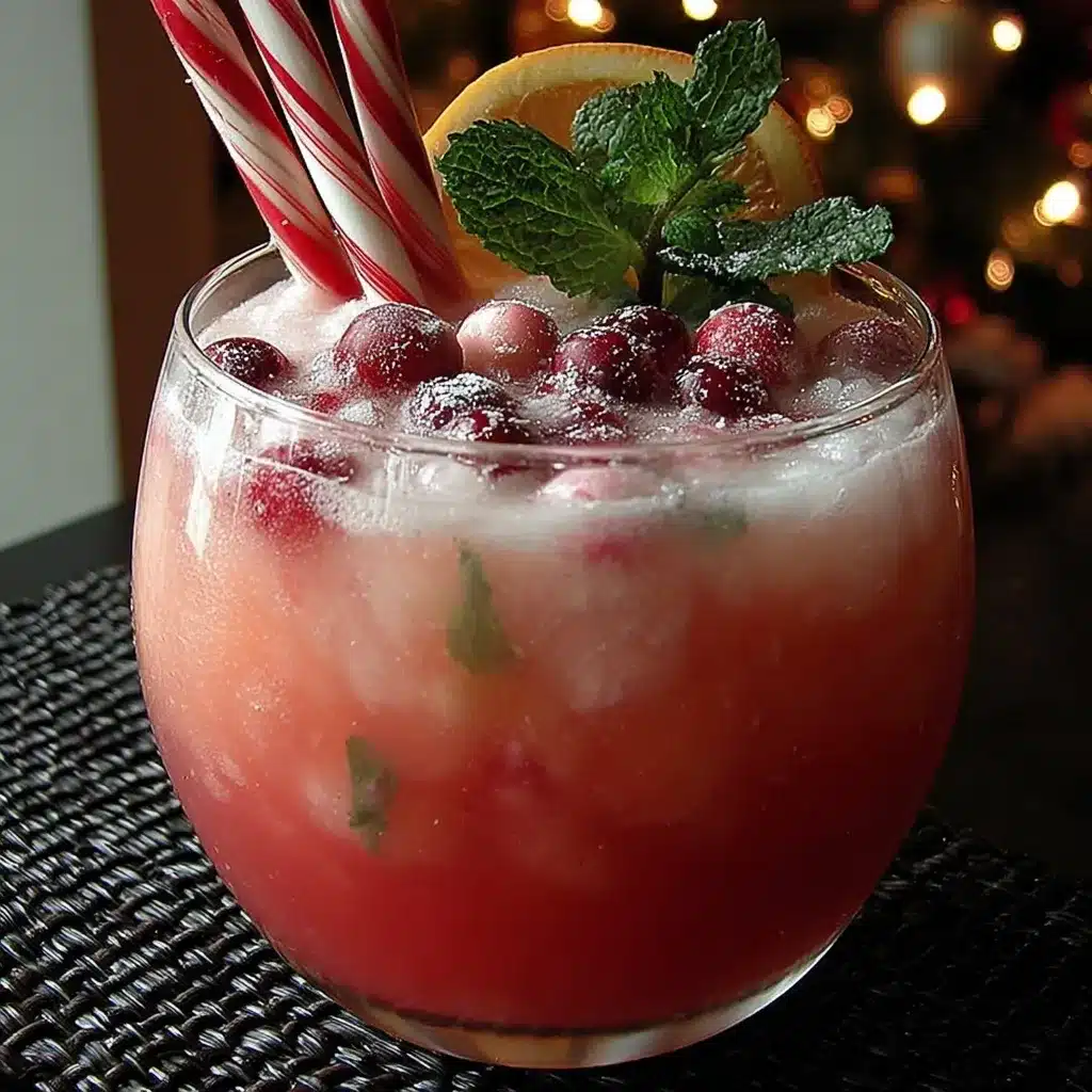 Candy Cane Christmas Punch