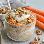 Carrot Cake Chia Oats