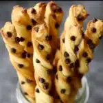 Chocolate Chip Cookie Dough Twists