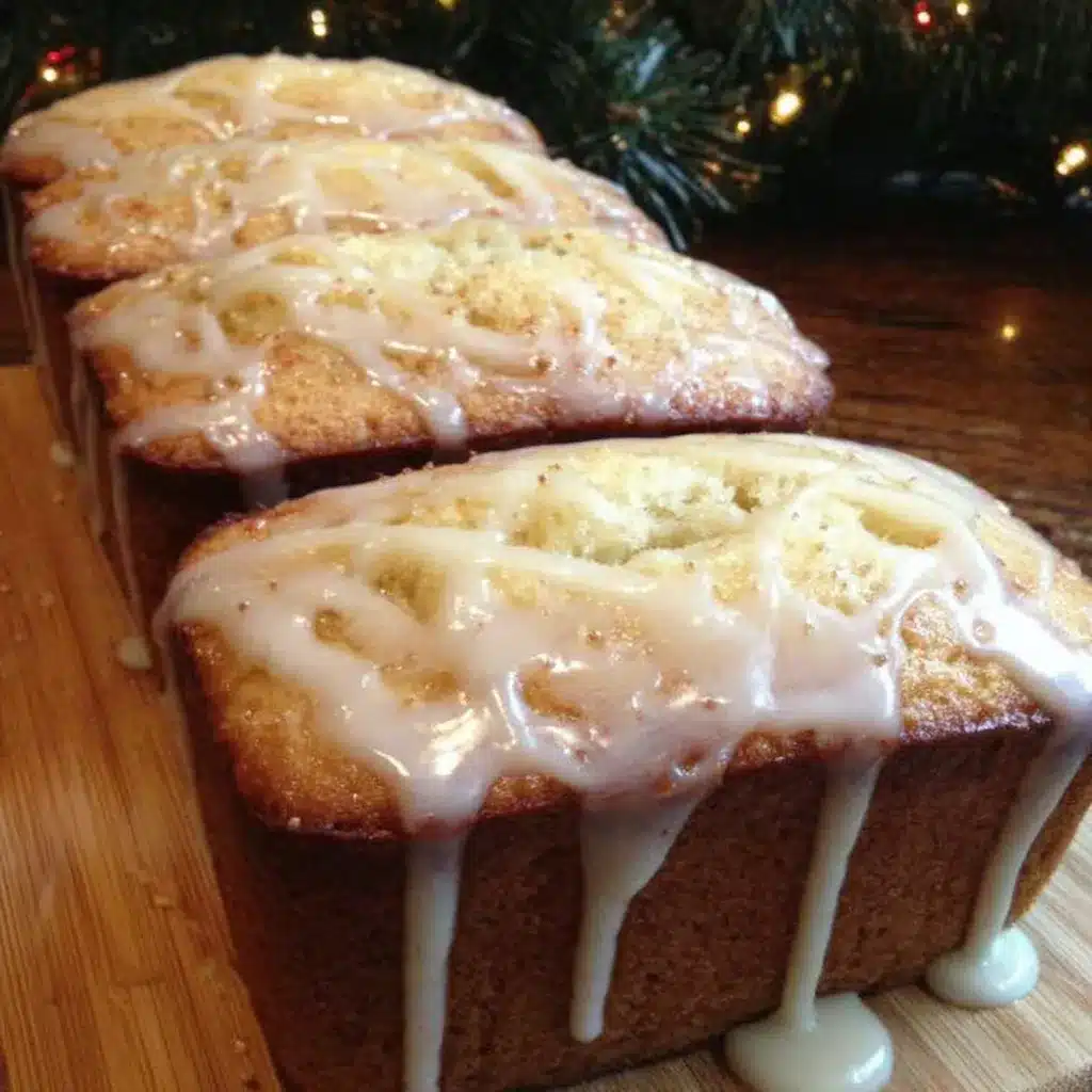 Christmas Eggnog Bread