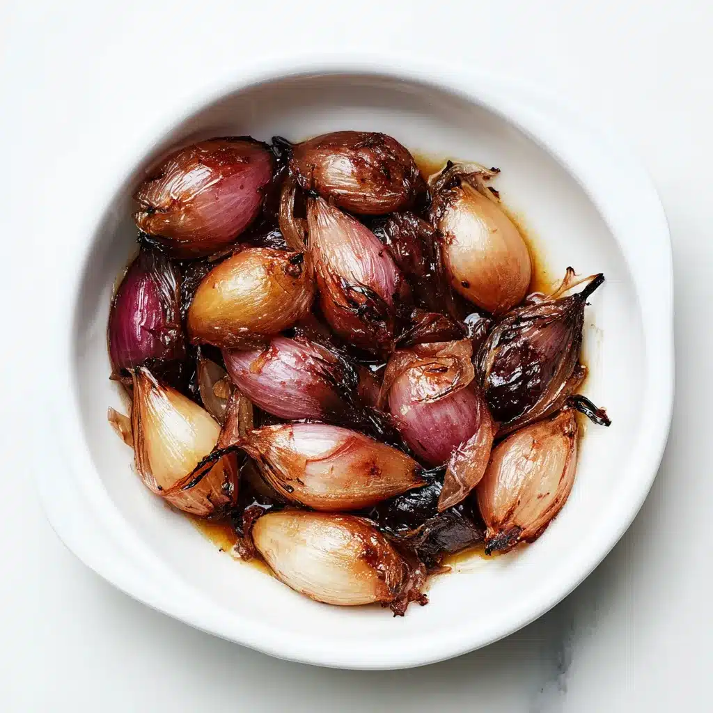Cider-and-Bourbon-Glazed Shallots