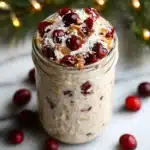 Coconut Cranberry Overnight Oats
