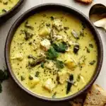 Cozy Roasted Poblano Soup