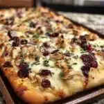 Cranberry Chicken & Brie Pizza