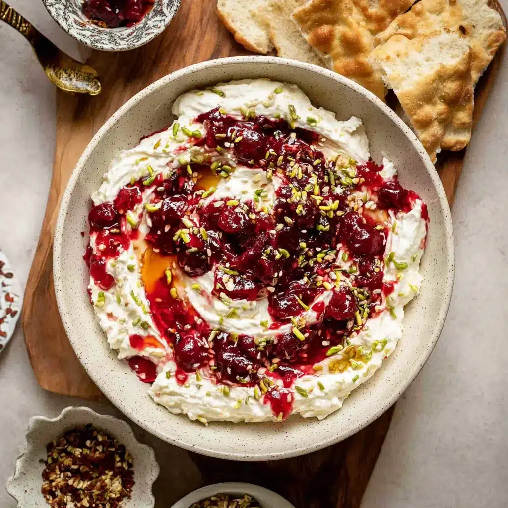 Cranberry Whipped Feta Dip