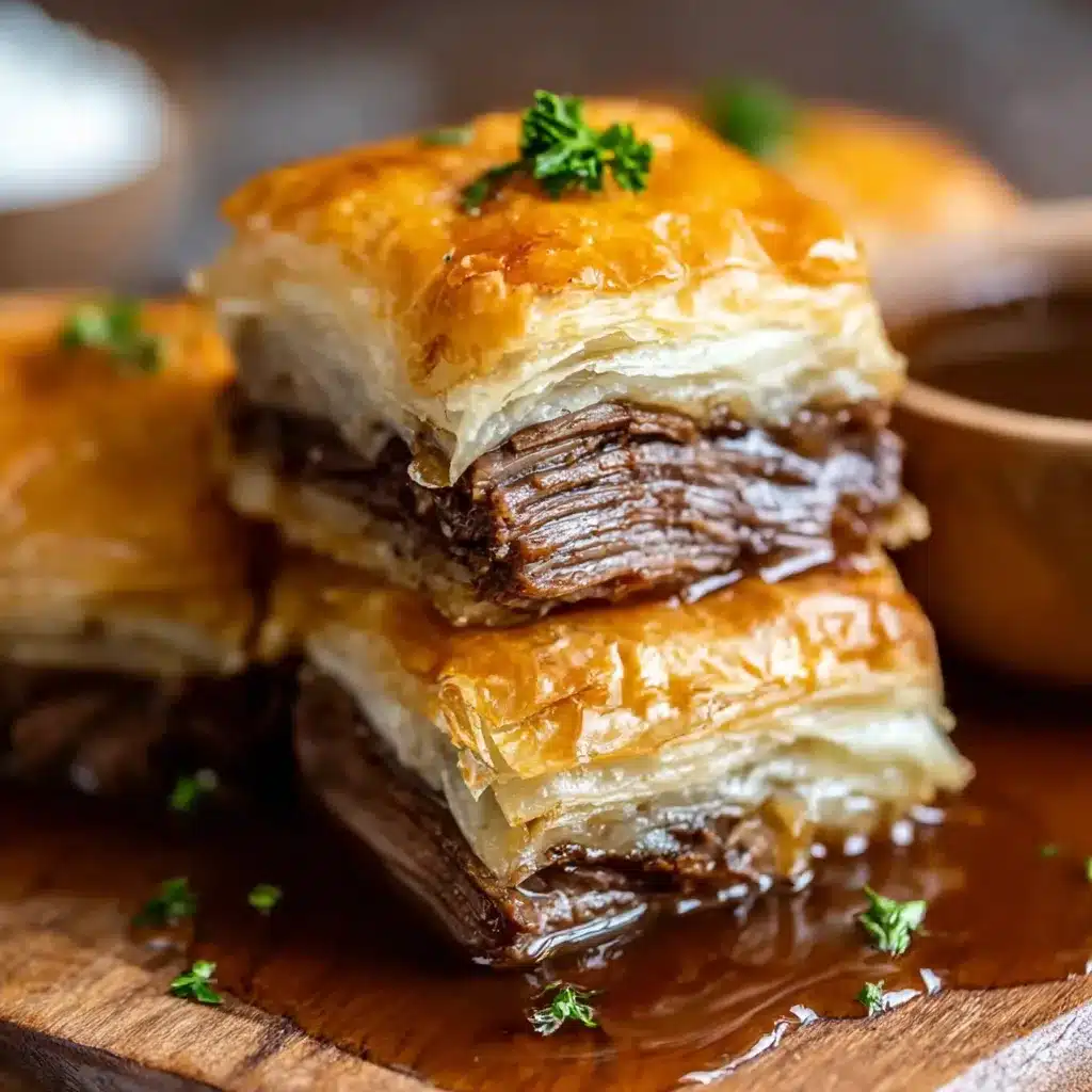 French Dip Squares
