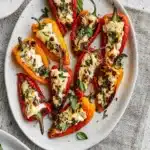 Goat Cheese Stuffed Mini Peppers