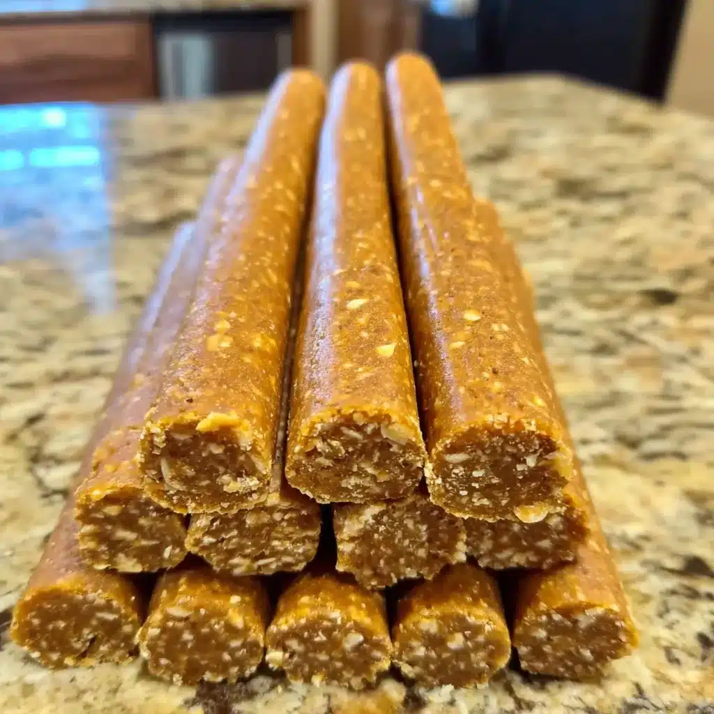 Homemade Pumpkin & Oatmeal Dog Snack Sticks