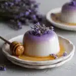 Lavender Honey Panna Cotta