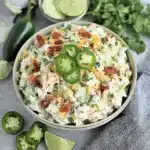Low Carb Jalapeno Popper Cottage Cheese Chicken Salad