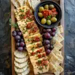 Marinated Cheddar Cheese