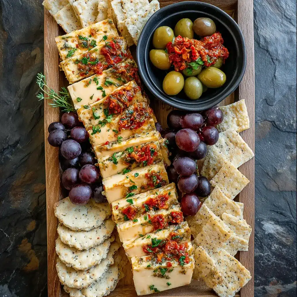 Marinated Cheddar Cheese