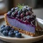 No-Bake Blueberry Chia Seed Pie