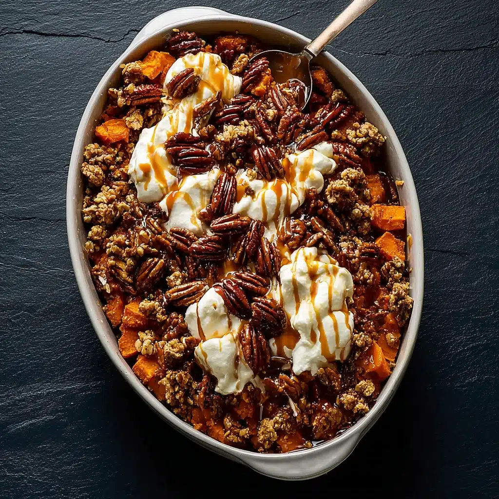 Southern Maple Sweet Potato Casserole