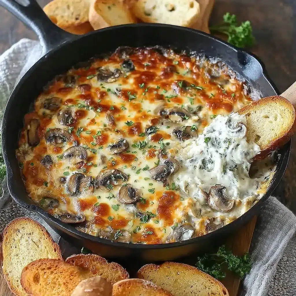 Stuffed Mushroom Dip