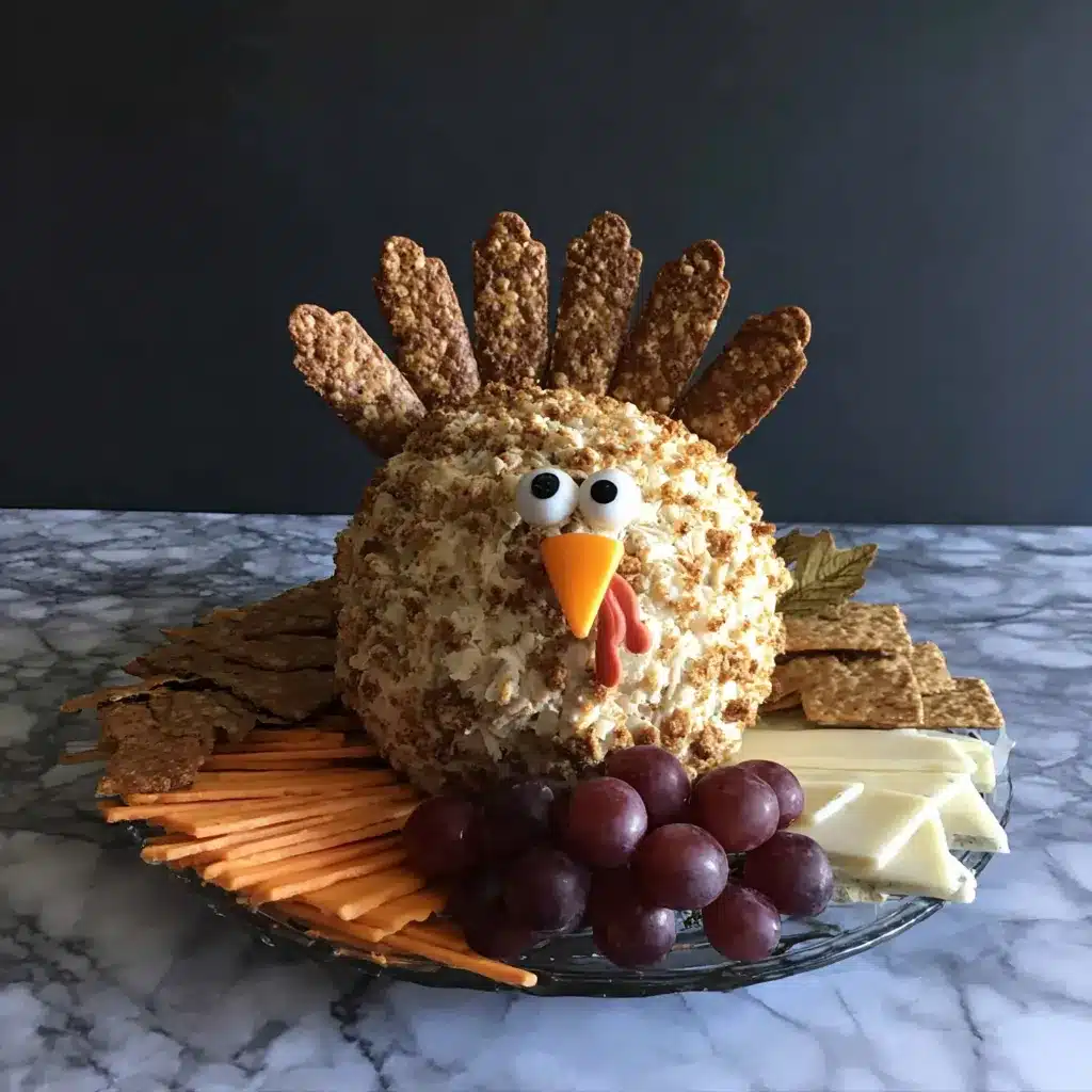 Thanksgiving Turkey Cheese Ball