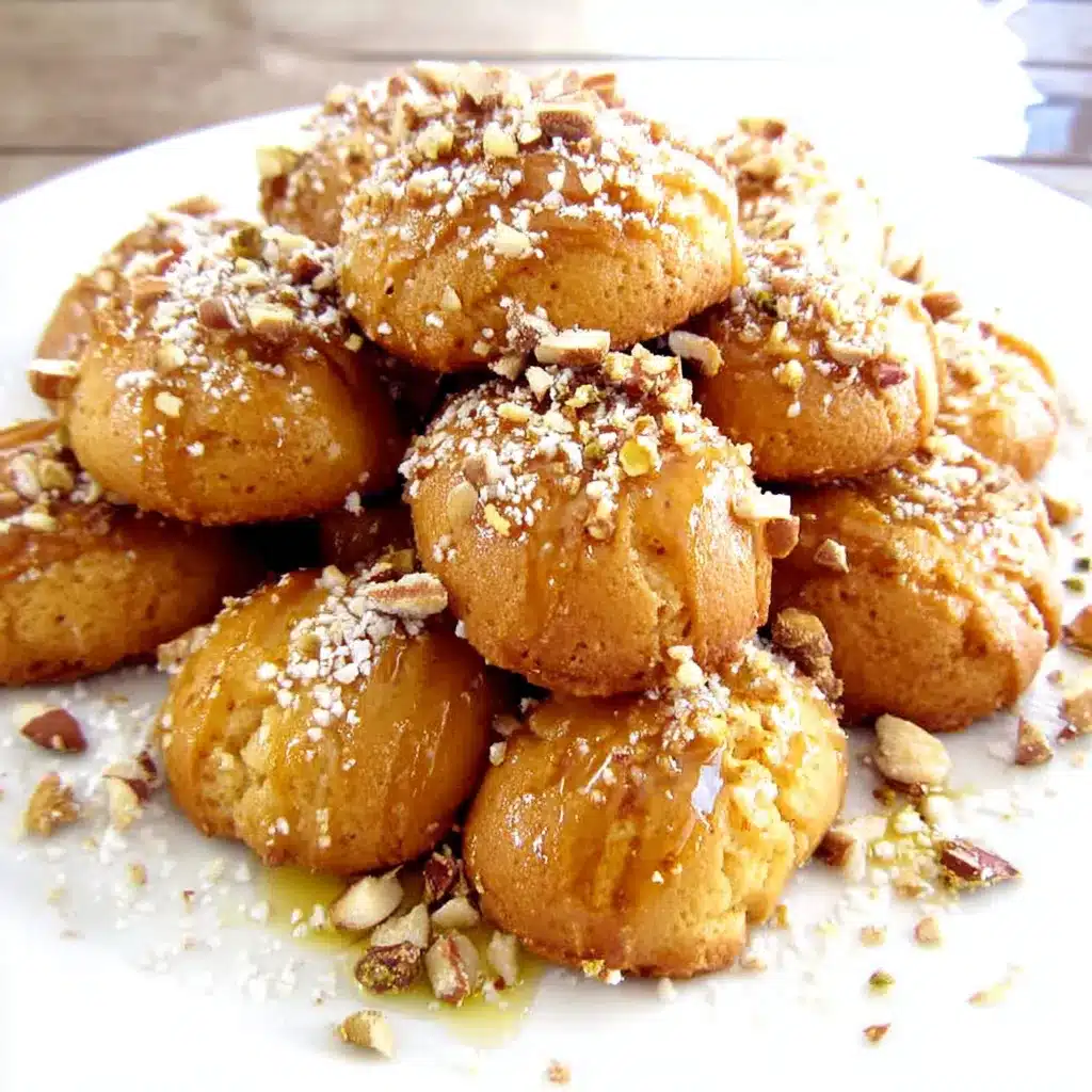 Traditional Greek Honey Cookies (Melomakarona)