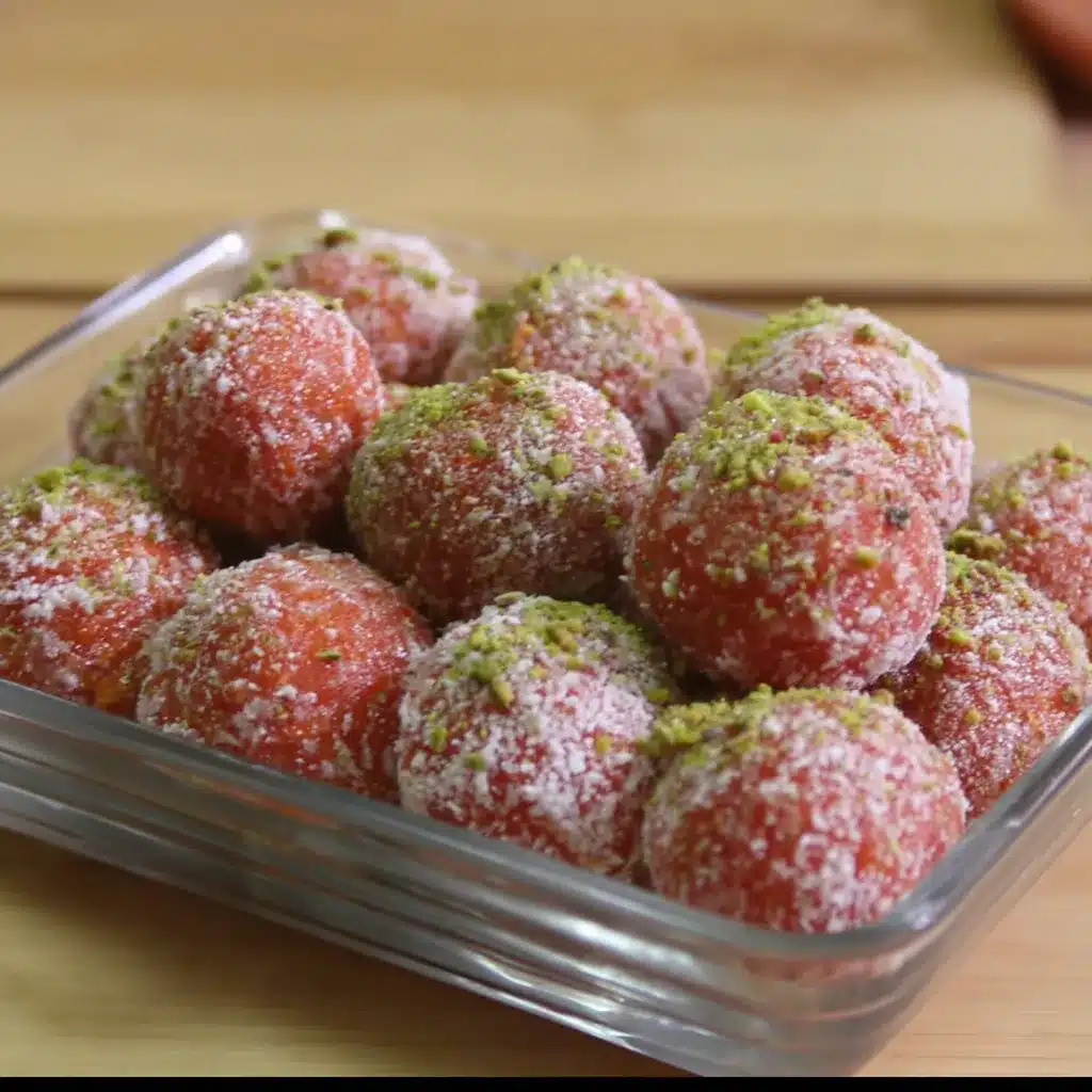 Turkish Carrot Truffles