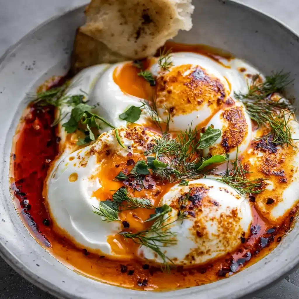 Turkish Eggs (Cilbir)