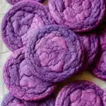 Ube Brownie Cookies