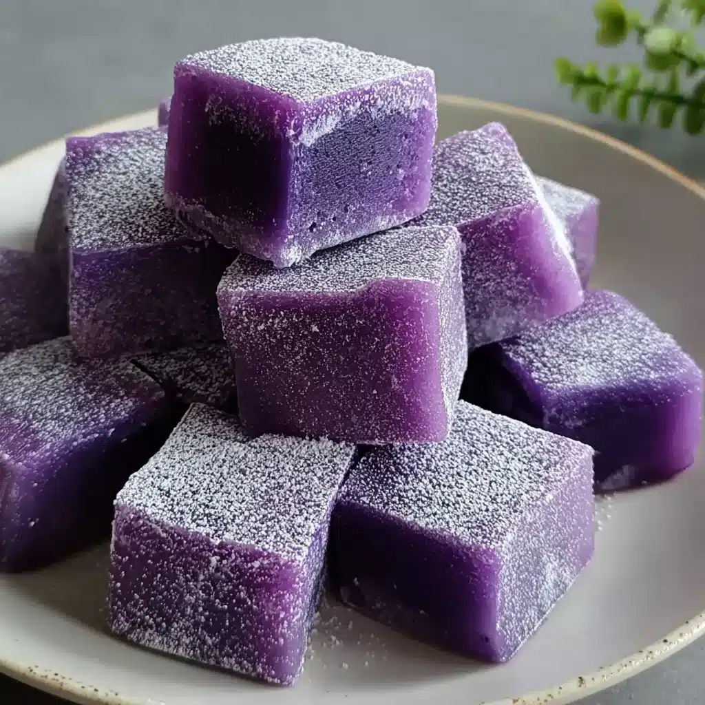 Ube Butter Mochi