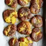 Vegan Thanksgiving-Style Smashed Potatoes