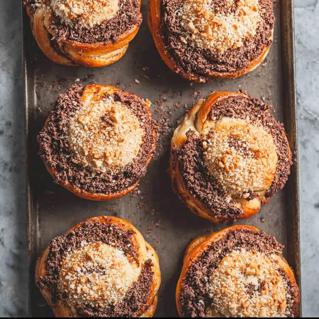 Winter Coffee Brioche Buns