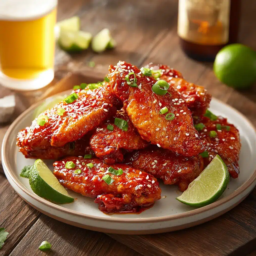 Air Fryer Firecracker Wings