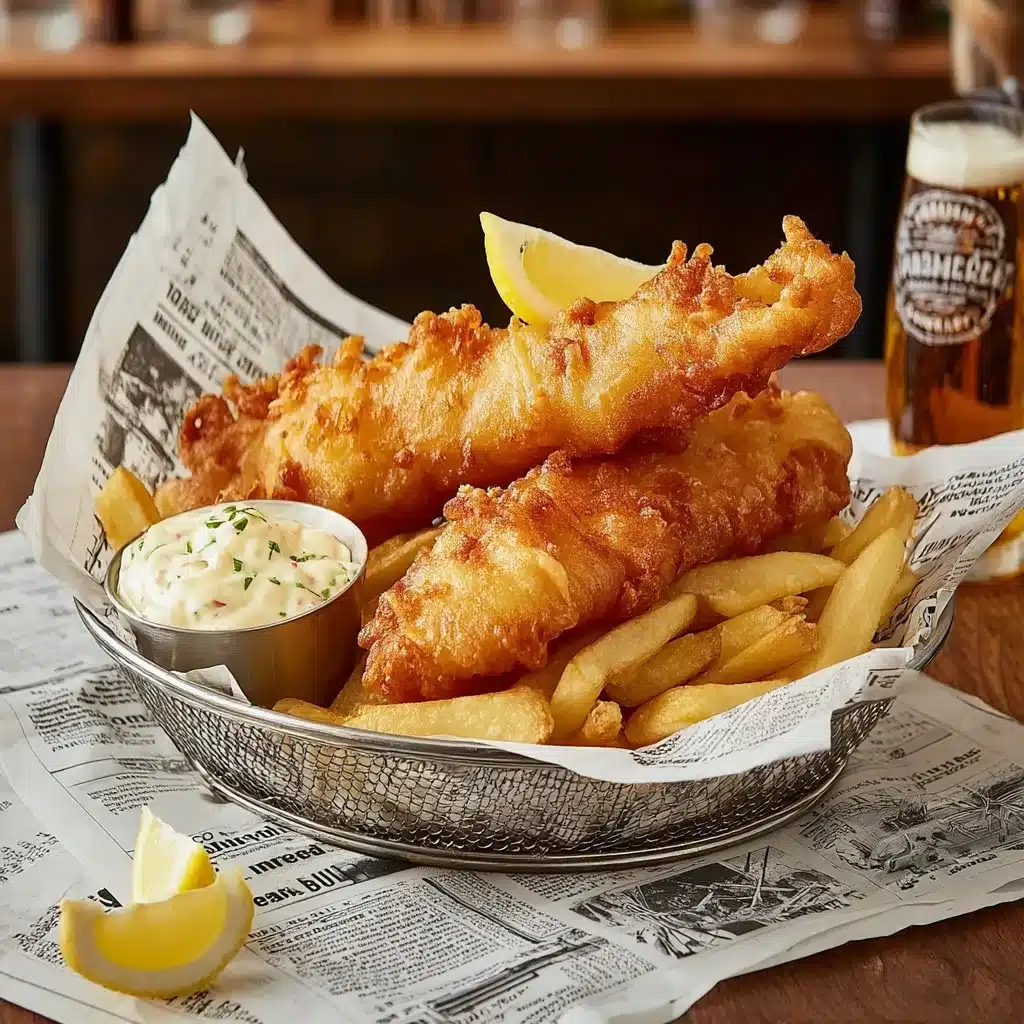 Beer Battered Fish and Chips