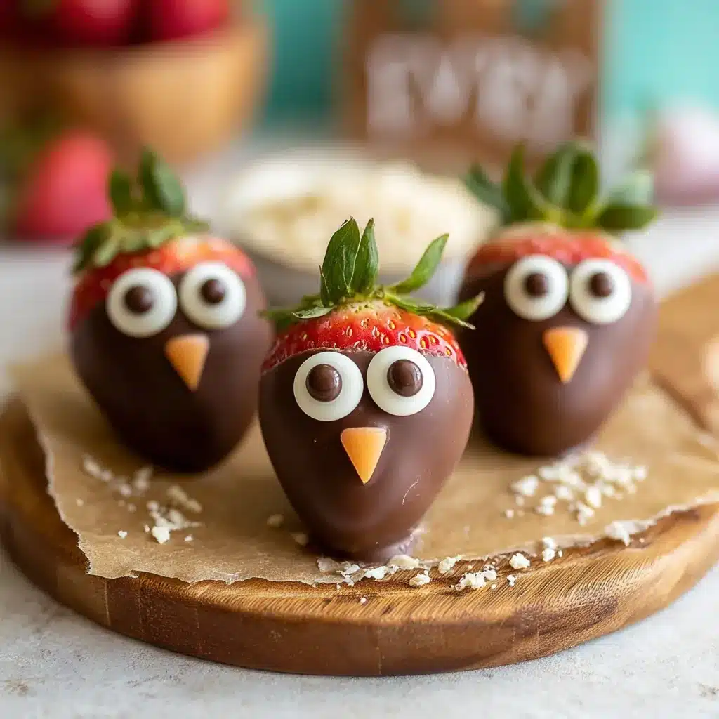 Chocolate Covered Strawberry Birds
