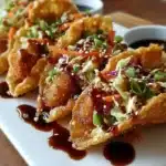 Crispy Chicken Wonton Tacos