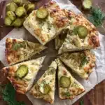 Dill Pickle Focaccia Bread