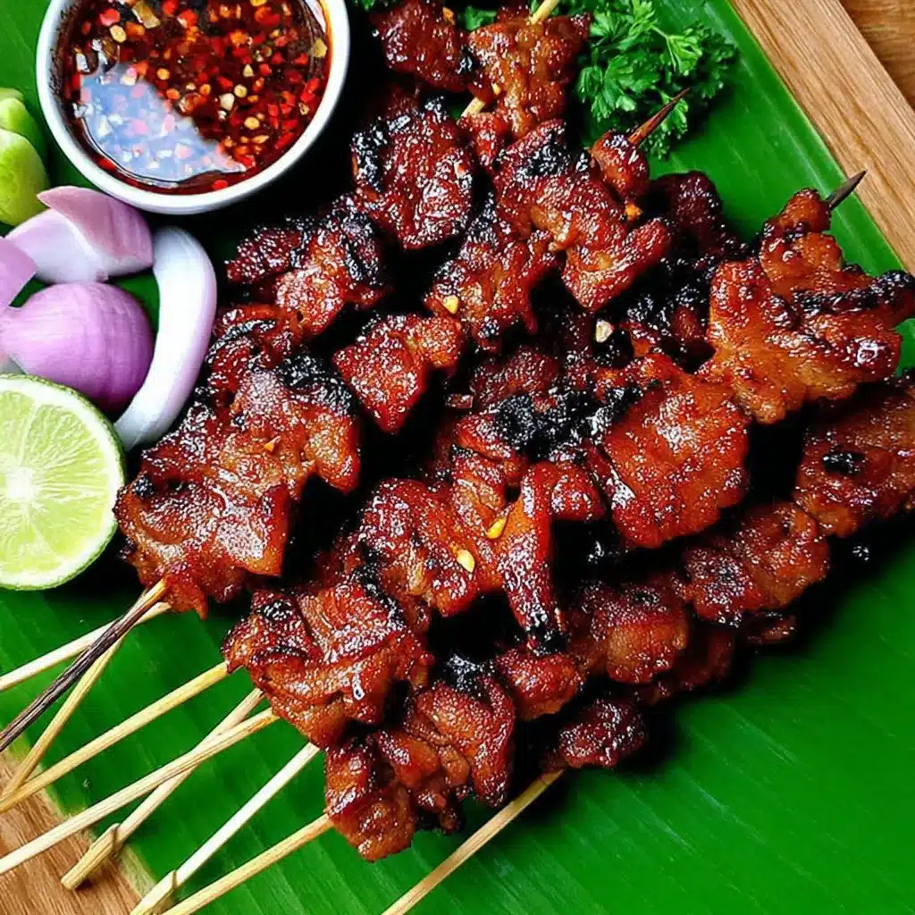 Filipino Pork BBQ Skewers