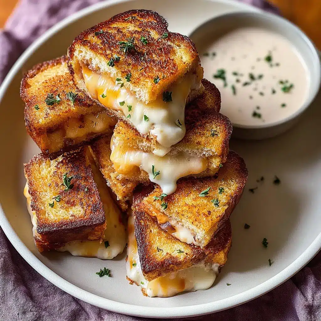 Hawaiian Roll Grilled Cheese