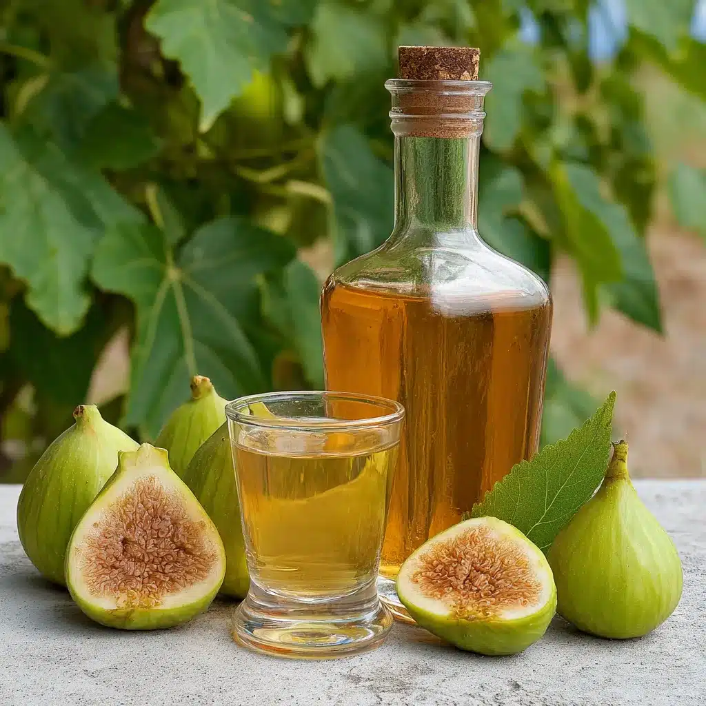 Homemade Figs Liqueur (Ficoncello)