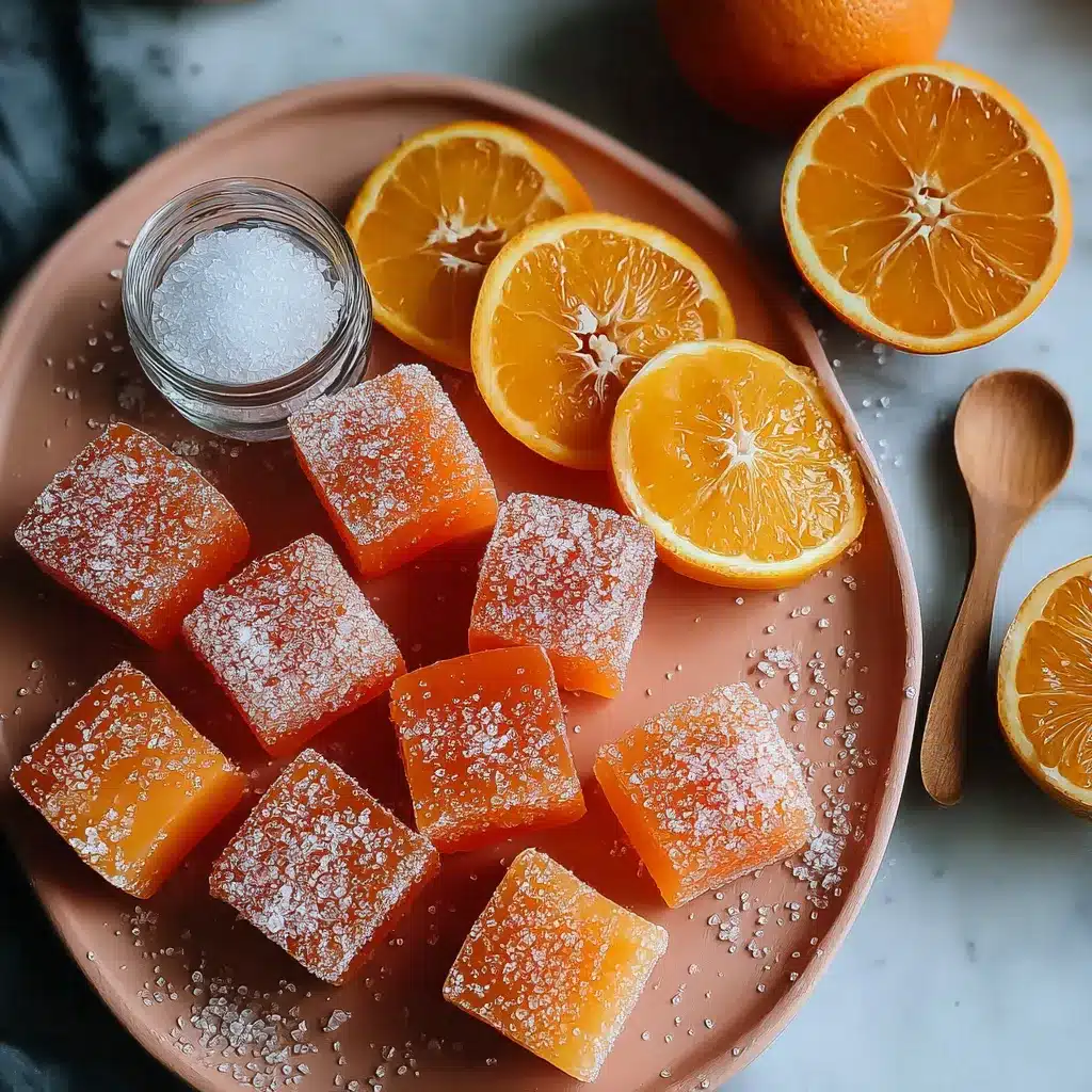 Homemade Orange Candy